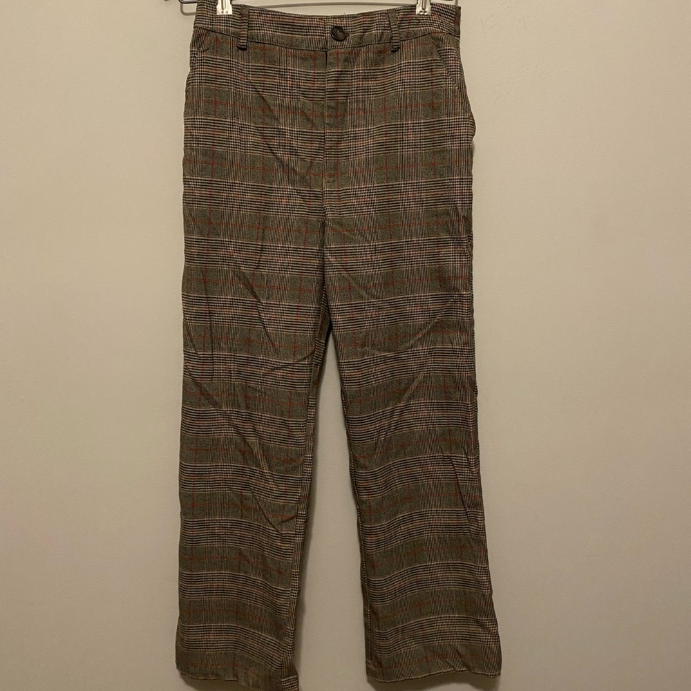 F21 Plaid Pants